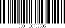 Código de barras (EAN, GTIN, SKU, ISBN): '0801128709505'