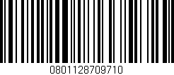 Código de barras (EAN, GTIN, SKU, ISBN): '0801128709710'