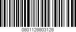 Código de barras (EAN, GTIN, SKU, ISBN): '0801128803128'