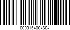 Código de barras (EAN, GTIN, SKU, ISBN): '0809164004684'