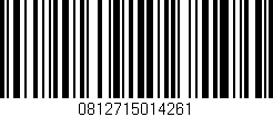 Código de barras (EAN, GTIN, SKU, ISBN): '0812715014261'