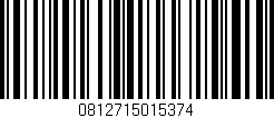 Código de barras (EAN, GTIN, SKU, ISBN): '0812715015374'