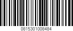 Código de barras (EAN, GTIN, SKU, ISBN): '0815301008484'