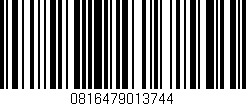 Código de barras (EAN, GTIN, SKU, ISBN): '0816479013744'