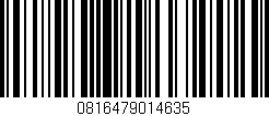 Código de barras (EAN, GTIN, SKU, ISBN): '0816479014635'
