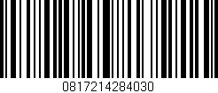 Código de barras (EAN, GTIN, SKU, ISBN): '0817214284030'