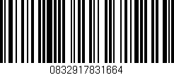 Código de barras (EAN, GTIN, SKU, ISBN): '0832917831664'