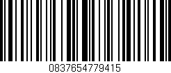 Código de barras (EAN, GTIN, SKU, ISBN): '0837654779415'
