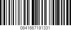 Código de barras (EAN, GTIN, SKU, ISBN): '0841667191331'