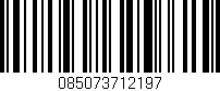 Código de barras (EAN, GTIN, SKU, ISBN): '085073712197'