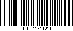 Código de barras (EAN, GTIN, SKU, ISBN): '0883813511211'