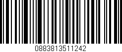 Código de barras (EAN, GTIN, SKU, ISBN): '0883813511242'