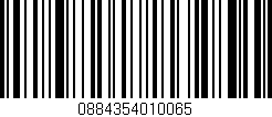 Código de barras (EAN, GTIN, SKU, ISBN): '0884354010065'