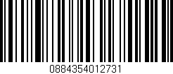 Código de barras (EAN, GTIN, SKU, ISBN): '0884354012731'