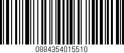 Código de barras (EAN, GTIN, SKU, ISBN): '0884354015510'