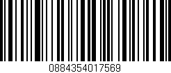 Código de barras (EAN, GTIN, SKU, ISBN): '0884354017569'