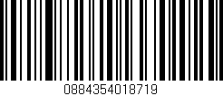 Código de barras (EAN, GTIN, SKU, ISBN): '0884354018719'
