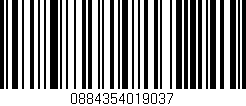 Código de barras (EAN, GTIN, SKU, ISBN): '0884354019037'