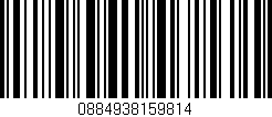Código de barras (EAN, GTIN, SKU, ISBN): '0884938159814'