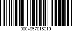 Código de barras (EAN, GTIN, SKU, ISBN): '0884957015313'