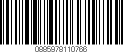 Código de barras (EAN, GTIN, SKU, ISBN): '0885978110766'
