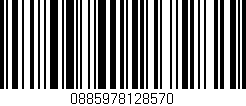 Código de barras (EAN, GTIN, SKU, ISBN): '0885978128570'