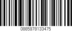 Código de barras (EAN, GTIN, SKU, ISBN): '0885978133475'