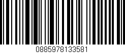 Código de barras (EAN, GTIN, SKU, ISBN): '0885978133581'