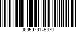 Código de barras (EAN, GTIN, SKU, ISBN): '0885978145379'