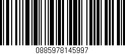 Código de barras (EAN, GTIN, SKU, ISBN): '0885978145997'