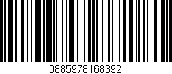 Código de barras (EAN, GTIN, SKU, ISBN): '0885978168392'