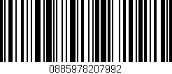 Código de barras (EAN, GTIN, SKU, ISBN): '0885978207992'