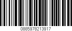 Código de barras (EAN, GTIN, SKU, ISBN): '0885978213917'