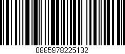 Código de barras (EAN, GTIN, SKU, ISBN): '0885978225132'