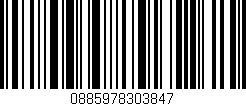 Código de barras (EAN, GTIN, SKU, ISBN): '0885978303847'