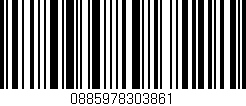 Código de barras (EAN, GTIN, SKU, ISBN): '0885978303861'