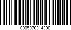 Código de barras (EAN, GTIN, SKU, ISBN): '0885978314300'