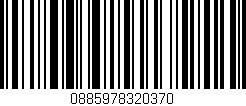 Código de barras (EAN, GTIN, SKU, ISBN): '0885978320370'