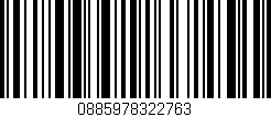 Código de barras (EAN, GTIN, SKU, ISBN): '0885978322763'