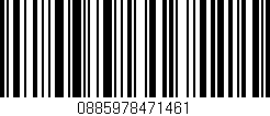 Código de barras (EAN, GTIN, SKU, ISBN): '0885978471461'