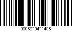 Código de barras (EAN, GTIN, SKU, ISBN): '0885978471485'