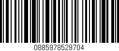 Código de barras (EAN, GTIN, SKU, ISBN): '0885978529704'