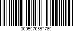 Código de barras (EAN, GTIN, SKU, ISBN): '0885978557769'