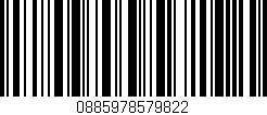 Código de barras (EAN, GTIN, SKU, ISBN): '0885978579822'