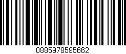 Código de barras (EAN, GTIN, SKU, ISBN): '0885978595662'