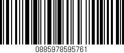 Código de barras (EAN, GTIN, SKU, ISBN): '0885978595761'