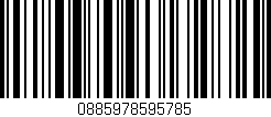 Código de barras (EAN, GTIN, SKU, ISBN): '0885978595785'