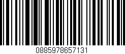 Código de barras (EAN, GTIN, SKU, ISBN): '0885978657131'