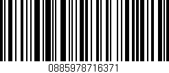 Código de barras (EAN, GTIN, SKU, ISBN): '0885978716371'