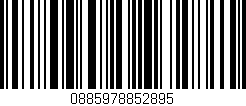 Código de barras (EAN, GTIN, SKU, ISBN): '0885978852895'